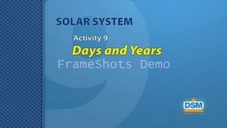 Solar System - Activity 9: Days and Years