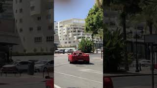 Supercars Puerto Banus Ferrari Marbella Spain