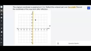 Ex  1 y axis reflection