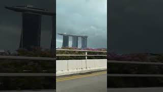 View of Marina Bay Sands in Singapore