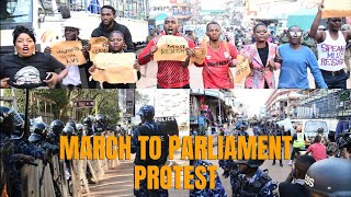 HAPPENING NOW LIVE | CURRENT SITUATION IN UGANDA; GENZ MARCH TO PARLIAMENT