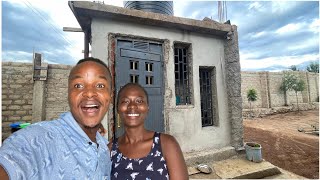 UNBELIEVABLE MAKEOVER 😱||FINALLY WE'VE BEGUN PLASTERING OUR GUEST HOUSE 🏠 ||DAY1