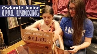 Owlcrate Jr April Unboxing l Books for Kids