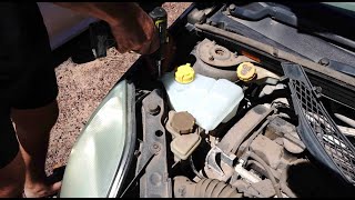 How To Change Coolant Tank Ford Fiesta - Expansion Tank Leak