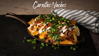 Carnitas Nachos - Easy to Make Carnitas Nachos from Leftovers