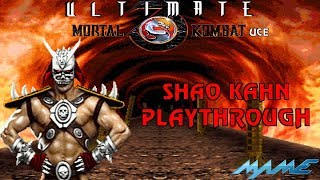 Ultimate Mortal Kombat 3: Shao Kahn Ultimate Cup Edition Playthrough (MAME) (1440p 60fps)