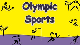 Olympic Sports - Game of Sports - educational video