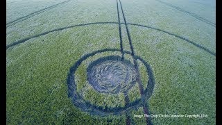 Crop Circle compare nei campi di Silbury Hill, Wiltshire (UK)