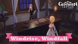 Genshin Impact-World Quest - Windrise, Windfall - PART-16