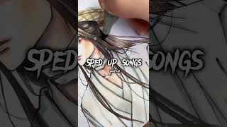 Sped up songs (part.2) ✨ #songs #spedup #shorts