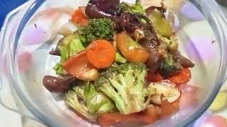 ganito ang masarap na luto sa pusit with broccoli stir fry  healthy recipe