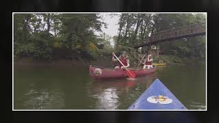 Paddling with the Campers