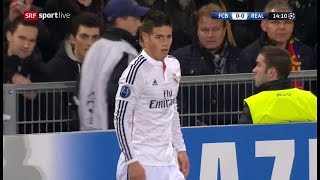 James Rodriguez vs Basel Away HD 720p (26/11/2014)