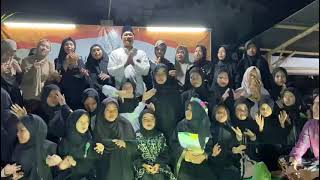 Para santriwati bersholawat di acara penutupan PHBI Maulid Nabi Muhammad @maulidnabisaw7448