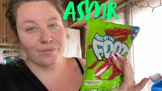 ASMR | Tracing , Tapping , Whispering ~Grocery Haul