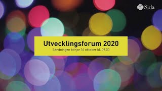 Utvecklingsforum 2020