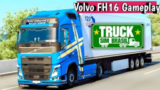 🚛Truck Sim Brasil - Volvo FH Gameplay | Android Truck Simulator | Truck Game🛣️