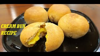 How to make Easy & Tasty Cream bun recipe