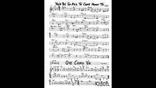 real book solo piano: you'd be so nice to come home to (Cole Porter)