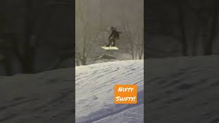 Nifty shifty! #shorts #snowboarding #gromlife #ncmountains #appskimtn #gnu #burton