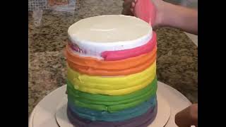 🌈 Rainbow Cake