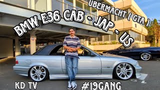 E36 cabriolet stance ubermacht 🇲🇫