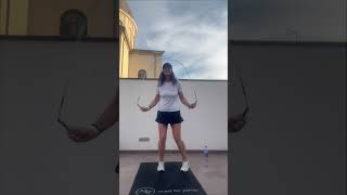 Shuffle dance con la Mia corda #inspo #jumprope #skipping