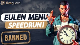 Fiveguard ban speedrun /w #eulen #fivem #fiveguard #eulen