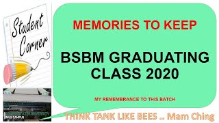 Memories to Keep - CVSU Imus Batch 2020