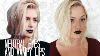 Neutral Eyes & Vampy Lips | Fall Tutorial