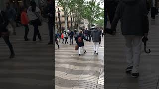 La Rambla, Barcelona #amazing #viral #city #shorts #city