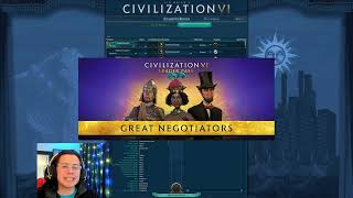 Civilization 6 Great Negotiators Thoughts