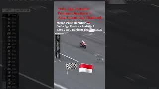 Veda Ega Pratama Podium Dua Race 1 Asia Talent Cup Thailand 2022