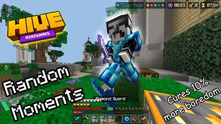 Hive skywars RANDOM moments #3(now cures 50% boredom)