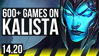 KALISTA & Leona vs KAI'SA & Annie (ADC) | Rank 5 Kalista, 600+ games | EUNE Grandmaster | 14.20