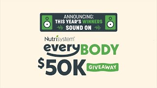 Announcing the Winners of the Nutrisystem EveryBody $50,000 Giveaway!