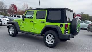 2013 Jeep Wrangler 4-Door 4WD 4dr Sport Fredrick