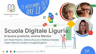 Scuola Digitale Liguria: le buone pratiche, azione Mentor