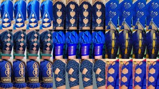 💙blue colour blouse design/baju ke design/blouse designs new model/blouse design/sleeve design#baju