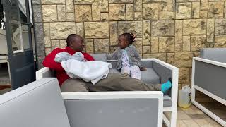 How Anita Kabu and Austin Kabu are behaving with the baby Ayana at the Kabus home