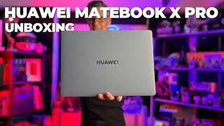 Unboxing Huawei MateBook X Pro | Pesa menos que un kilo de jamón