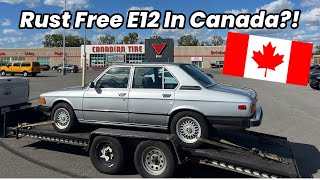 Traveling Into Canada for a First Generation BMW E12 5 Series | Worth Crossing the Border For?