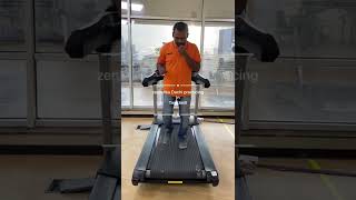 SSKF-Dubai, karate zenkutsu Dachi in treadmill, it’s help to increase your speed, kids don’t try