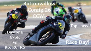 Let’s Race! Amateur 600 Supersport - #177 Triumph Daytona 675R - CRA Round 4 - Config 26 CCW