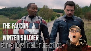 The Falcon and the Winter Soldier Super Bowl Trailer Reaction