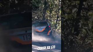 Rally Crash - Citroën AX GTI #rally #rallye #crash #rallycrash #rallyecrash #mistakes #fail #citroen