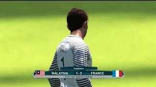 PES 2017 II MALAYSIA VS PRANCIS FULL TIME