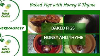 Baked Figs with Honey and Thyme