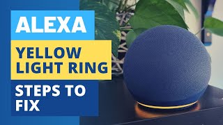 Dismiss & Disable the Alexa Yellow Light Ring on your Echo Speaker!