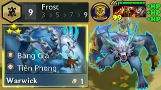 ROBINSONG SỬ DỤNG WARWICK 9 BĂNG GIÁ + BUFF MAX CÔNG NGHỆ CARRY CỰC KHỎE | DTCL MÙA 12